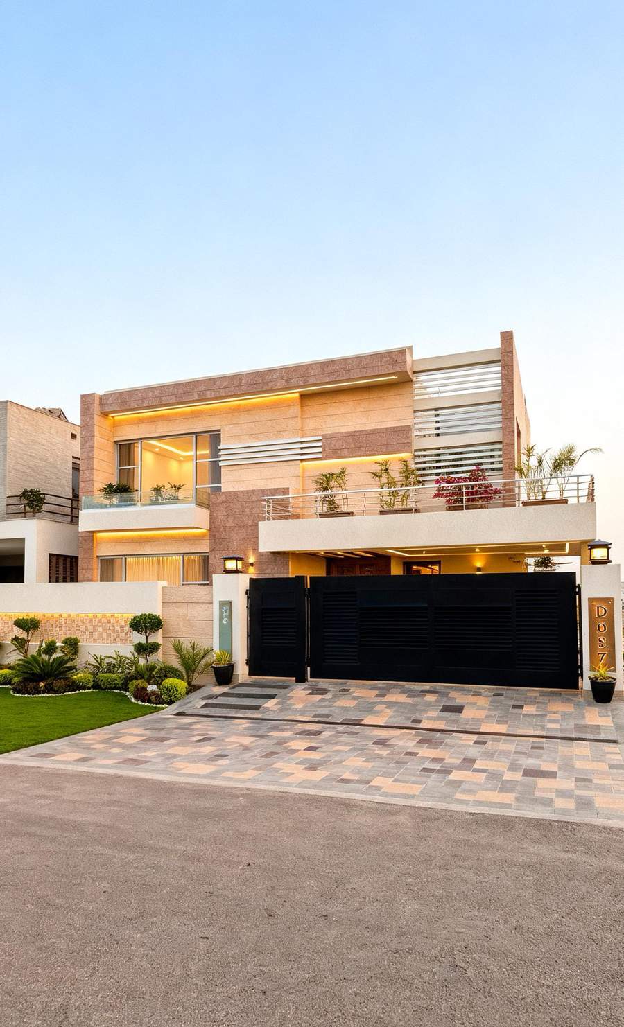 Rishi Builders completed 1 Kanal luxury home in DHA Phase 6 Lahore